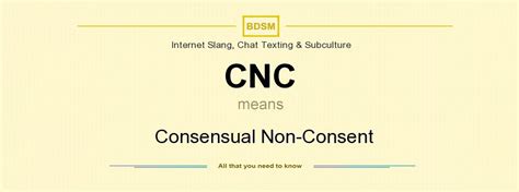 what is cnc in sex terms|Urban Dictionary: consent non consent